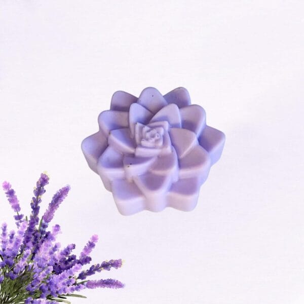 Bare Ayurveda Handmade Lavender soap | Deep Cleanses, Moisturises Skin | 100% Vegan & Paraben Free | Daily-Use Bathing Bar (100G)